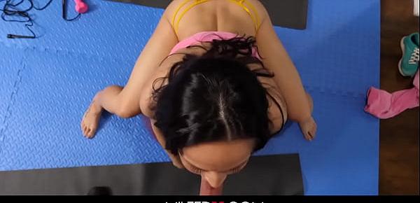  Busty Milf Lures Her Trainer Into A Wild Sex Session